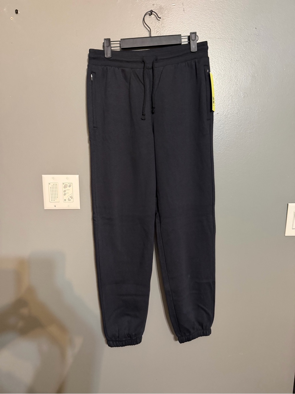 NWT All In Motion Black Fleece Jogger Pants Size XS
